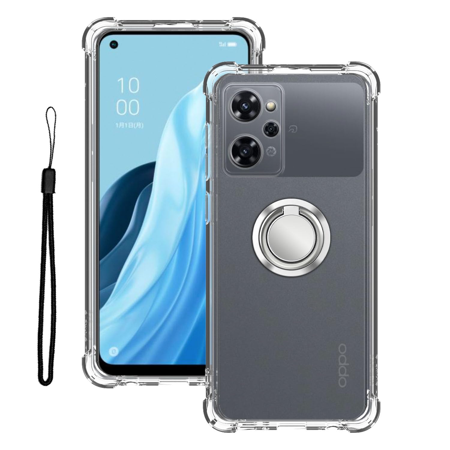 Amazon.co.jp: OPPO Reno9 A 用 ケース 保護カバー [HUKWIMO] TPU製